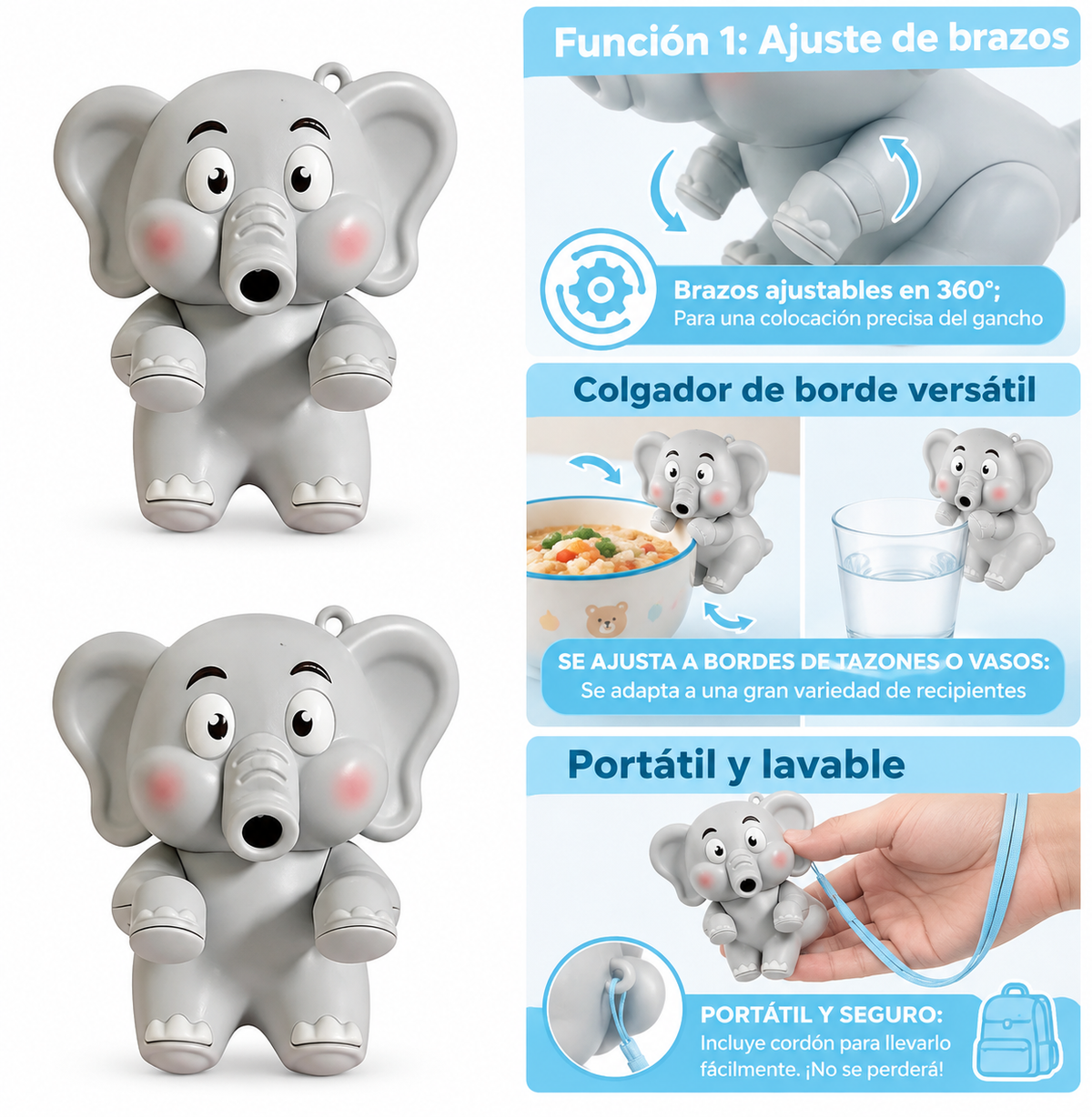 Soplador para comida niños