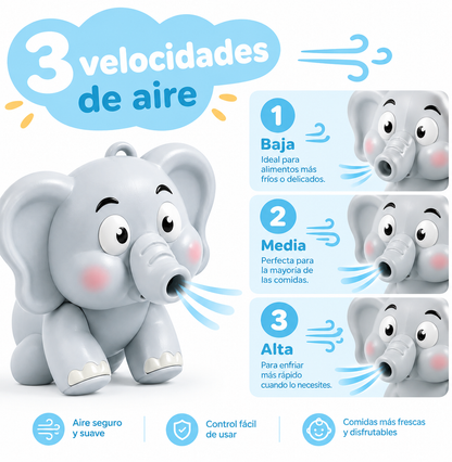 Soplador para comida niños